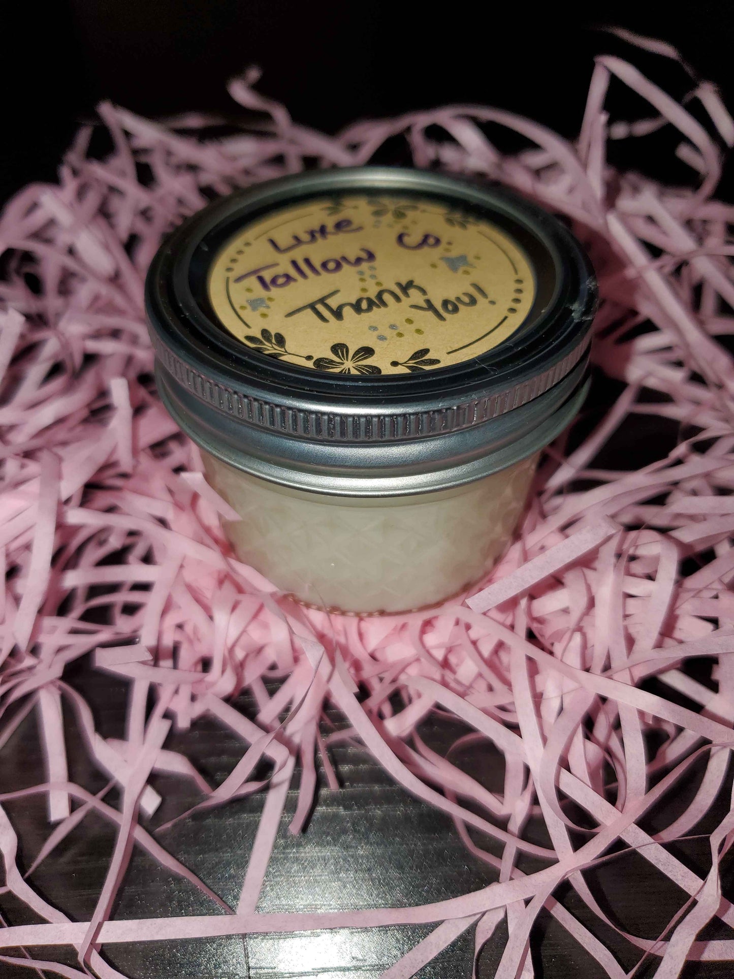 Old Purification 4oz Tallow Jar