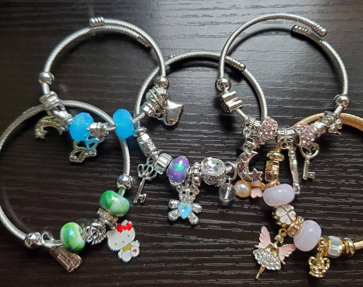 Metal Charm Bracelet